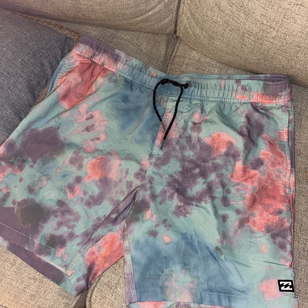 Billabong Multicolor Tie-Dye Shorts